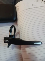 Гарнітура бездротова Bluetooth навушник з мікрофоном блютуз гарнітури для водія з шумозаглушенням універсальна портативна фото від покупців 1