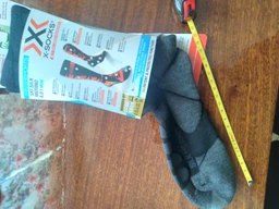Носки X-SOCKS Ski Silk Merino 4.0 XS-SSKMW19U-B033 Black/Dark Grey Melange 39/41