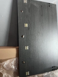 Стол раскладной Морис Ferrum-decor 750x1000x600 Черный металл ДСП Сосна Кембра 16 мм (MORI003)