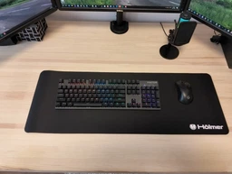 Килимок для миші Holmer 800х300х3 мм Black (OMP-05) фото від покупців 3