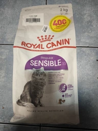 Сухой корм Royal Canin SENSIBLE для взрослых кошек с чувствительным пищеварением 400 г (3182550702263) фото от покупателей 1