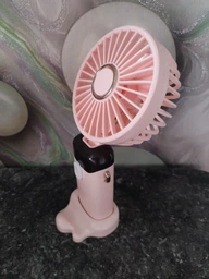Портативный вентилятор ручной с дисплеем Led Digital Display Fan N15 Black фото от покупателей 14
