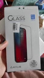 Защитное стекло ACCLAB 9H для смартфона Xiaomi Redmi Note 15 Pro 5G Black (1283126627231) фото от покупателей 1