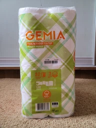 Туалетная бумага Gemia 3 слоя 32 рулона (4820202897774) фото от покупателей 1