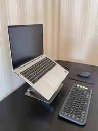 Подставка для ноутбука OfficePro LS111G Aluminum alloy Grey фото от покупателей 2