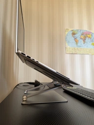 Подставка для ноутбука OfficePro LS111G Aluminum alloy Grey фото от покупателей 1