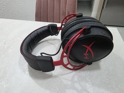 Навушники гарнiтура HyperX Cloud Alpha Wireless Black/Red чорний/червоний (456488)