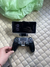 Тримач-затискач DOBE для мобільного телефону та для геймпаду DualShock 4 консолі-приставки Sony PlayStation 4 (PS4 PRO /PS4 Slim / PS4 Fat)