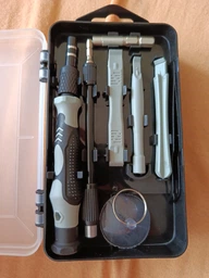Отвертка с набором прецизионных магнитных бит U&P Screwdriver Set 115 шт (YT6114)