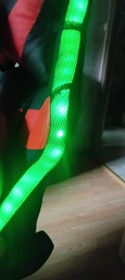 Эргономичное компьютерное кресло Virgo Vecotti GT PRO LED BLACK с поддержкой для спины и подголовником, с подсветкой, черное фото от покупателей 3
