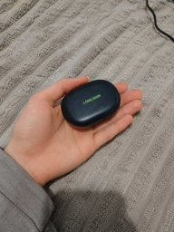 Навушники бездротові Bluetooth з шумозаглушенням вологозахисні для спорту спортсменів бездротові з спрямованим звуком спортивні для бігу тренувань залу портативний з кейсом