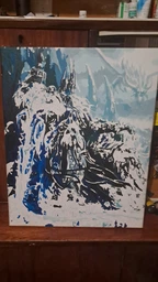 Картина за номерами 40×50 см Kontur Артас Король Ліч Warcraft DS0456