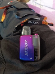 Багаторазова Pod-система VooPoo Argus P2 Violet Purple вейп від 0.4–3.0 Ом електронка 1100 мАг до 30 Вт цинковий сплав та пластик