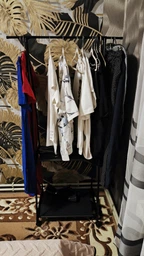 Универсальная напольная вешалка для пальто и одежды New Coat Rack 42*55*160см фото от покупателей 1