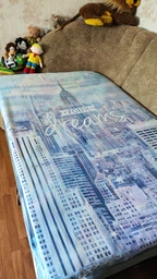 Тонкий матрац-топер Smart Mattresses Linen Massage полуторний 120x200 см фото від покупців 4