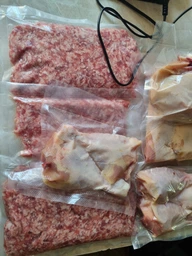 Мощный вакууматор 135 Вт вакуумный упаковщик для упаковки еды и продуктов сухих и влажных бытовой домашний кухонный ручной компактный Vacuum Sealer + пакеты для вакуумации в подарок фото от покупателей 5