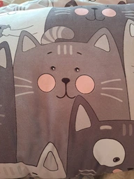 Подушка дитяча антиалергенна Руно Grey Cat 40 х 60 см (Р309.52_Grey Cat) фото от покупателей 2
