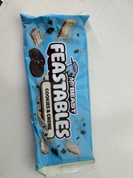 Белый шоколад Feastables Mr Beast Cookies Creme White Chocolate Bar 60г