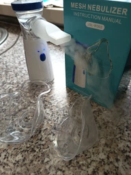 Портативный ультразвуковой ингалятор небулайзер Mesh Nebulizer для детей и взрослых, ручной для дыхательной терапии фото от покупателей 7
