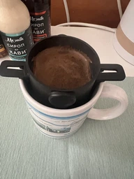 Пуровер/воронка/фільтр для ручного заварювання кави багаторазова Semi Coffee Maker, Black фото від покупців 1
