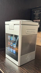 Беспроводная зарядка magsafe док станция 3 в 1 магнитная QINETIQ S5D 23W подставка держатель для apple айфона часов наушников телефона быстрая на айфон iphone airpods iwatch эпл вотч сертифицированная с часами экраном и bluetooth колонкой фото от покупателей 1