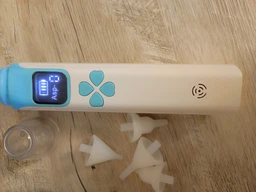 Електронний аспіратор назальний потужний для носа Electric Baby Nasal Aspirator соплеотсос електричний для новонароджених дітей з музикою білий фото від покупців 15