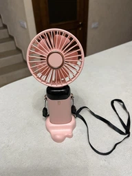 Портативный вентилятор ручной с дисплеем Led Digital Display Fan N15 Black фото от покупателей 10