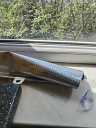 Шторка сонцезахисна для вікон у квартирі або на скло авто на присосках RolerProtect 45 х 125 см Срібло фото від покупців 1