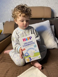 Дитяча суха молочна суміш Hipp Combiotiс 3 від 10 місяців 500 гр фото від покупців 13