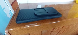 Карбована накладка Nillkin Pro зі шторкою для камери на Xiaomi Redmi Note 14 Pro 5G (Deep Green) (223991)