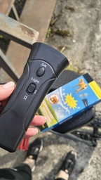 Отпугиватель собак Super Ultrasonic Dog Chaser ультразвук для собак - устройство для отпугивания, фонарик, + функция тренировки, черный (Double) фото от покупателей 2