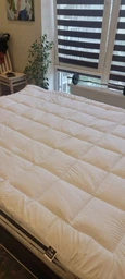 Наматрасник Sei Design Elite с резинками по углам 160x200 см защитный антиаллергенный супер плотный белый (4820182656057)