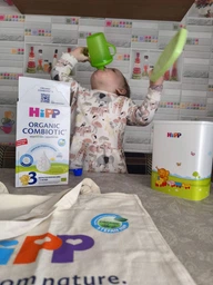 Дитяча суха молочна суміш Hipp Combiotiс 3 від 10 місяців 500 гр фото від покупців 8