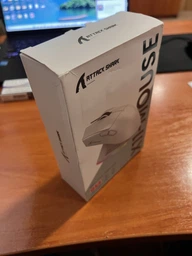 ATTACK SHARK X11 63g Біла ігрова миша (PAW3311, 22000 DPI, Bluetooth/2.4G/USB-C, RGB док-станція) фото від покупців 2