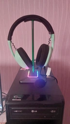Підставка для геймерських навушників RGB New Bee NB-Z8 Black фото від покупців 2