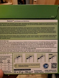 Капсулы для стирки универсальные Denkmit Vollwaschmittel Aktiv 3in1 Caps