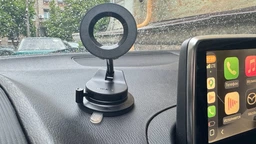 Магнитный держатель для телефона в машину авто magsafe магсейф вакуумное крепление на торпедо автодержатель холдер LISEN Vacuum N52 MagSafe