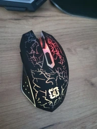 Бездротова ігрова миша GAME MOUSE RGB Bluetooth + 2.4G на акумуляторі чорна