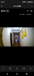 Дверной умный WiFi видеоглазок с записью и датчиком движения Tuya Smart Video Doorbell