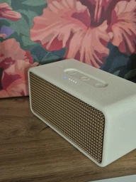 Портативная блютуз колонка в ретро стиле W-King H130 40W маленькая мощная bluetooth система с чипом WDSP 2 режима эквалайзера Защита IP67 бежевая фото от покупателей 1