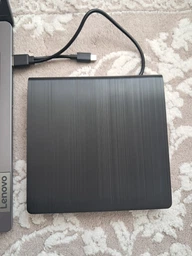 Дисковод внешний USB 3.0 Type-C DVD CD-RW DVD-RW оптический slim external writer reader портативный для дисков загрузочный инсталляционный архивный установка windows компакт диски dvd с поддержкой VCD для ноутбука ПК компьютера чтение запись (23012) фото от покупателей 3