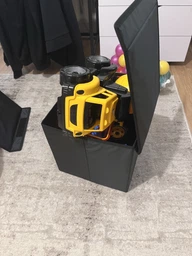 Органайзер в багажник EVAtech с крышкой L 31 x 31 x 31 см Черный (ODZKBL)