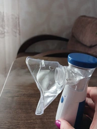Портативный ультразвуковой ингалятор небулайзер Mesh Nebulizer для детей и взрослых, ручной для дыхательной терапии фото от покупателей 5