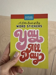 A Little Book of Big Word Stickers фото от покупателей 4