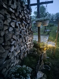 Садовий світильник 2 шт Феєрверк 150 LED на сонячній батареї з акумулятором IP65