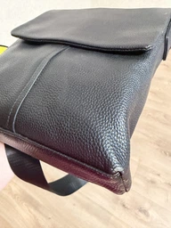 Сумка через плечо мягкая кожаная BEXHILL BX734A Черный 26 х 23 х 6 см