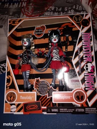 Набор кукол Mattel Монстер Хай Мяулодия и Пурсефона Репродукция Monster High Meowlody and Purrsephone Creeproduction (HYV88)
