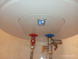 Бойлер Swan SRB-50w1 круглый slim 50л с сухим ТЭНом 2кВт фото от покупателей 11