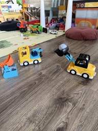 Конструктор LEGO DUPLO Town Строительная техника 3 в 1 22 элемента (10475)