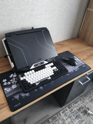 Килимок для миші з підсвічуванням SHLab Spectra Сакура в горах SHM-276 (80x40 см) (39589)